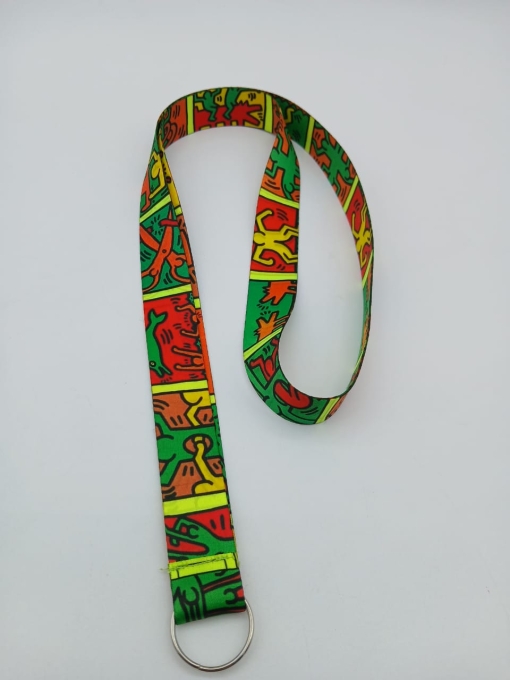 Cinta Fluor Impresa Doble Faz 90cm c/Argolla sin fin 20mm - Imagen 4