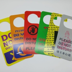Door Hanger Para Puertas Hoteles Cartulina