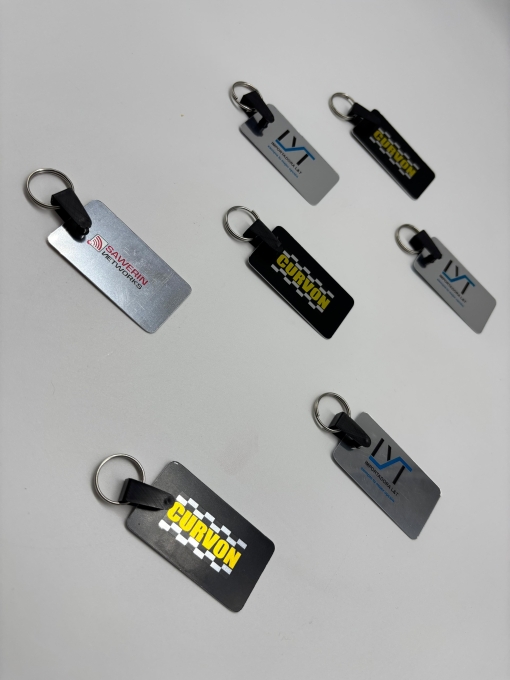 Tarjetas Mini Llavero Ecocard Metalizadas Personalizadas