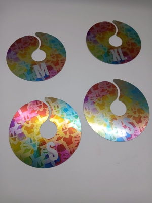 Separadores de Talles para Percheros Personalizados