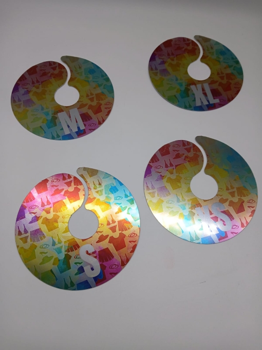 Separadores de Talles para Percheros Personalizados