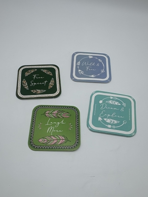 Posavasos Ecocard Cuadrados Personalizados